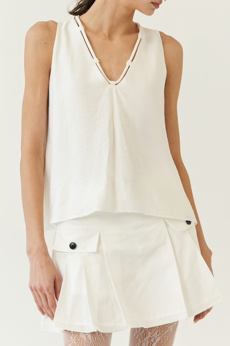 Balts tops S/M un M/L